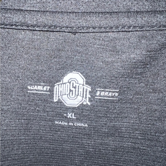 Men’s Ohio State XL 1/4 Lightweight Pullover - Picture 2 of 3